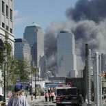 September 11th, 2001 attacks as seen from Jersey City (picture Aspersions)