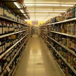 A wide range of products on sale in this supermarket