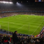 football Barcelona vs Werder Bremen at the Camp Nou