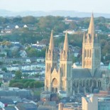 The cathedral city of Truro, county town of Cornwall (picture Freefoto.com