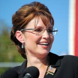 SarahPalin Sarah Palin speaking at a rally in Elon, NC during the 2008 Presidential Campaign (picture Therealbs2002)