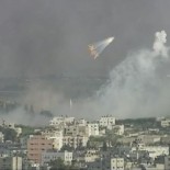 Bombs fall on Gaza (picture Al-Jazeera)
