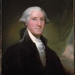 George Washington (portrait by Gilbert Stuart, in the The Metropolitan Museum of Art, New York)