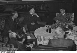 Münchener Abkommen, Chamberlain, Hitler