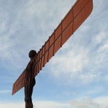 angelofthenorth Antony Gormley's 'Angel of the North' (picture Andy Wright)