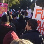 tuitionfeeslandscape Students protesting against tuition fees (picture BillyH / Flickr)
