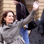 Michele Bachmann at the state capitol in Des Moines, Iowa, speaking to supporters (picture Gage Skidmore)