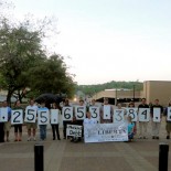 Campaigners against the US federal debt (picture Young Americans for Liberty at Texas State University - San Marcos / Joshua Christopher Harvey)