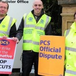 In protest against the proposed changes to public sector pensions
