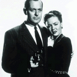 Robert Montgomery plays Philip Marlowe in the 1947 film version of "The lady in the lake"