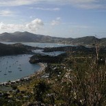 English Harbour and Falmouth Harbour on Antigua (picture Frederik Ramm)